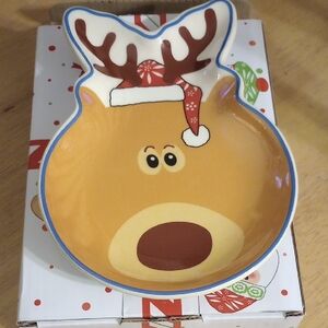 Temp-Tations Whimsical Reindeer Spoon Rest NIB